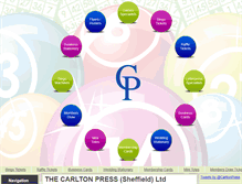 Tablet Screenshot of carltonpress.com